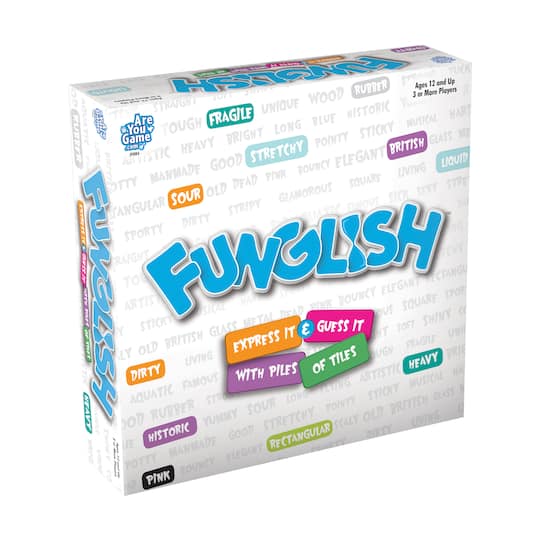 Funglish Family Game Board Game, One Size, Multi